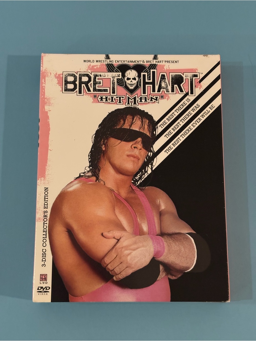 Bret “The Hit Man” Hart 3 Disc DVD set